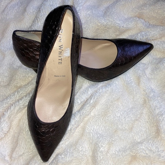Ron White “Cindy Lou Chocolate” Heels Size 35.5 (US 5.5) - Picture 12 of 12